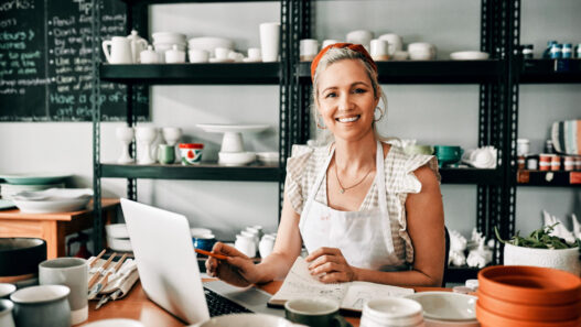 Iværksætter kvinde